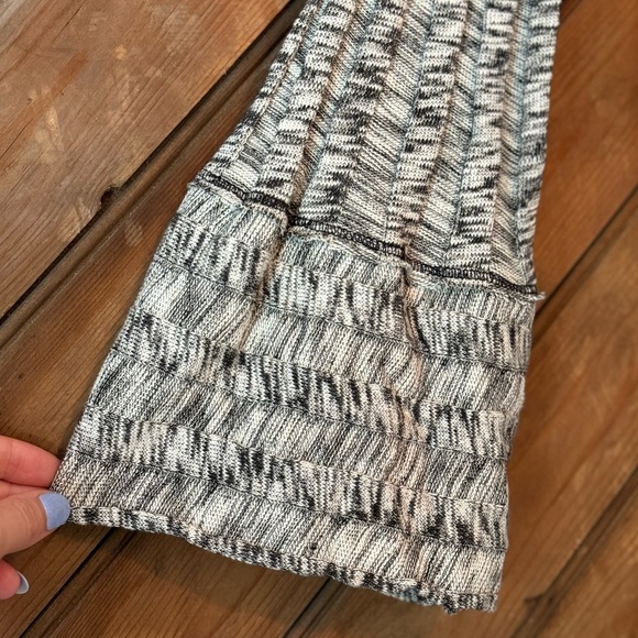 NWOT Free People Beach nights cardigan long summer S small white black knit maxi - Picture 5 of 8